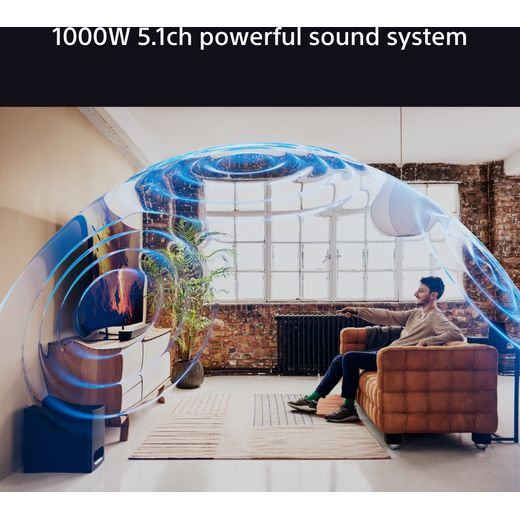 Sony BRAVIA Theatre System 6 HTS60.CEK 5.1 Surround Home Cinema System - Black - Annotation - Surround sound shot