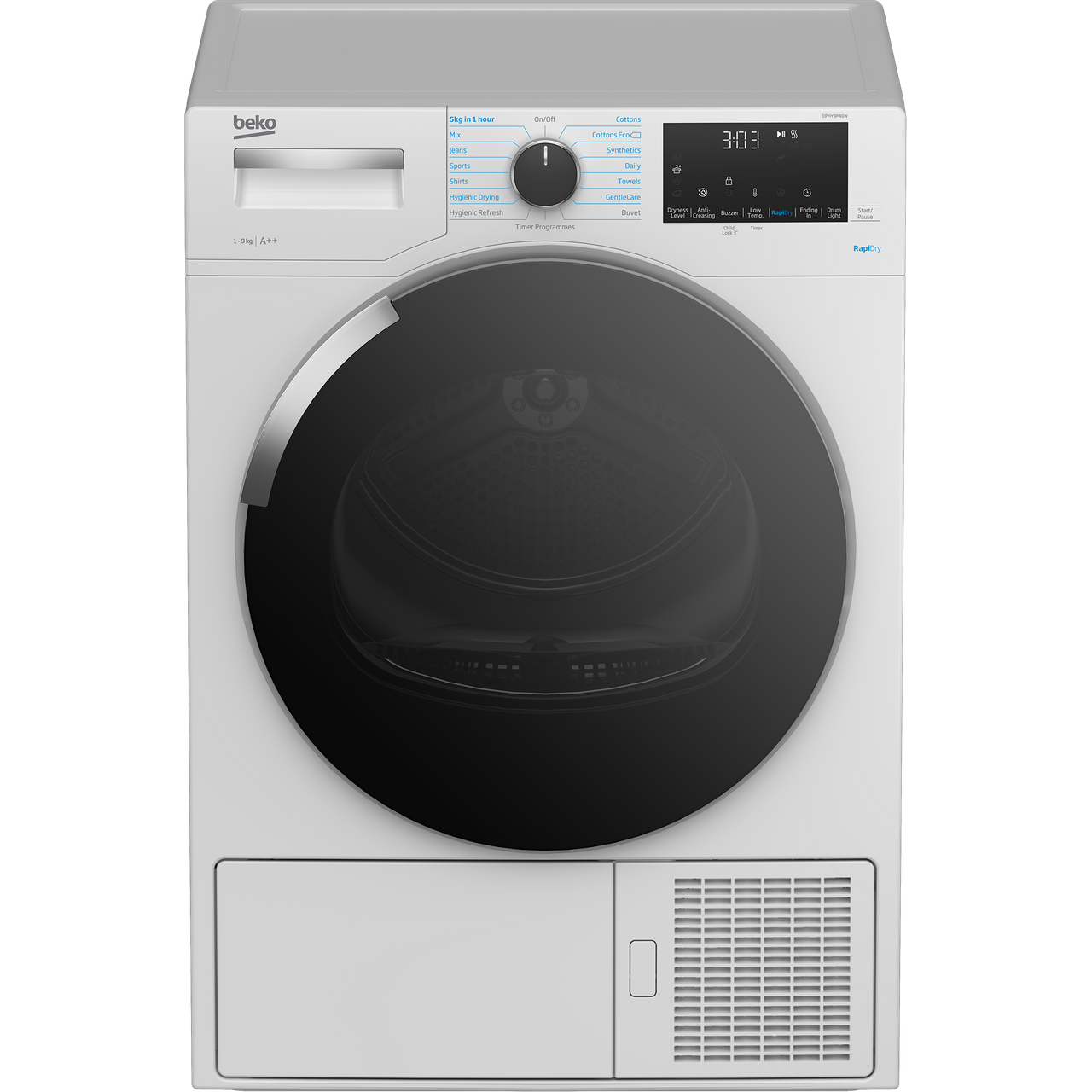 Beko DPHY9P46W 9Kg Heat Pump Tumble Dryer Review