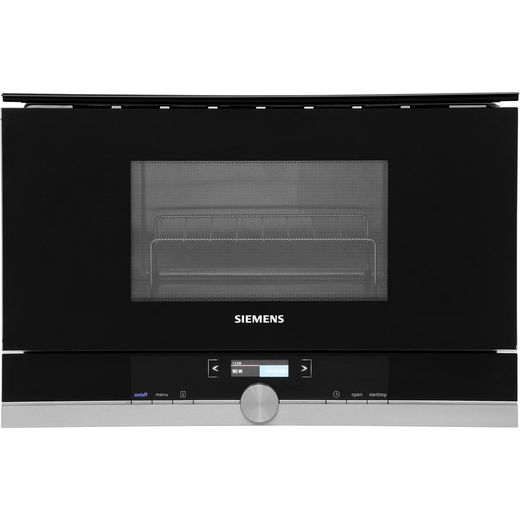 Siemens IQ-700 BE634LGS1B Built In Microwave - Black / Stainless Steel