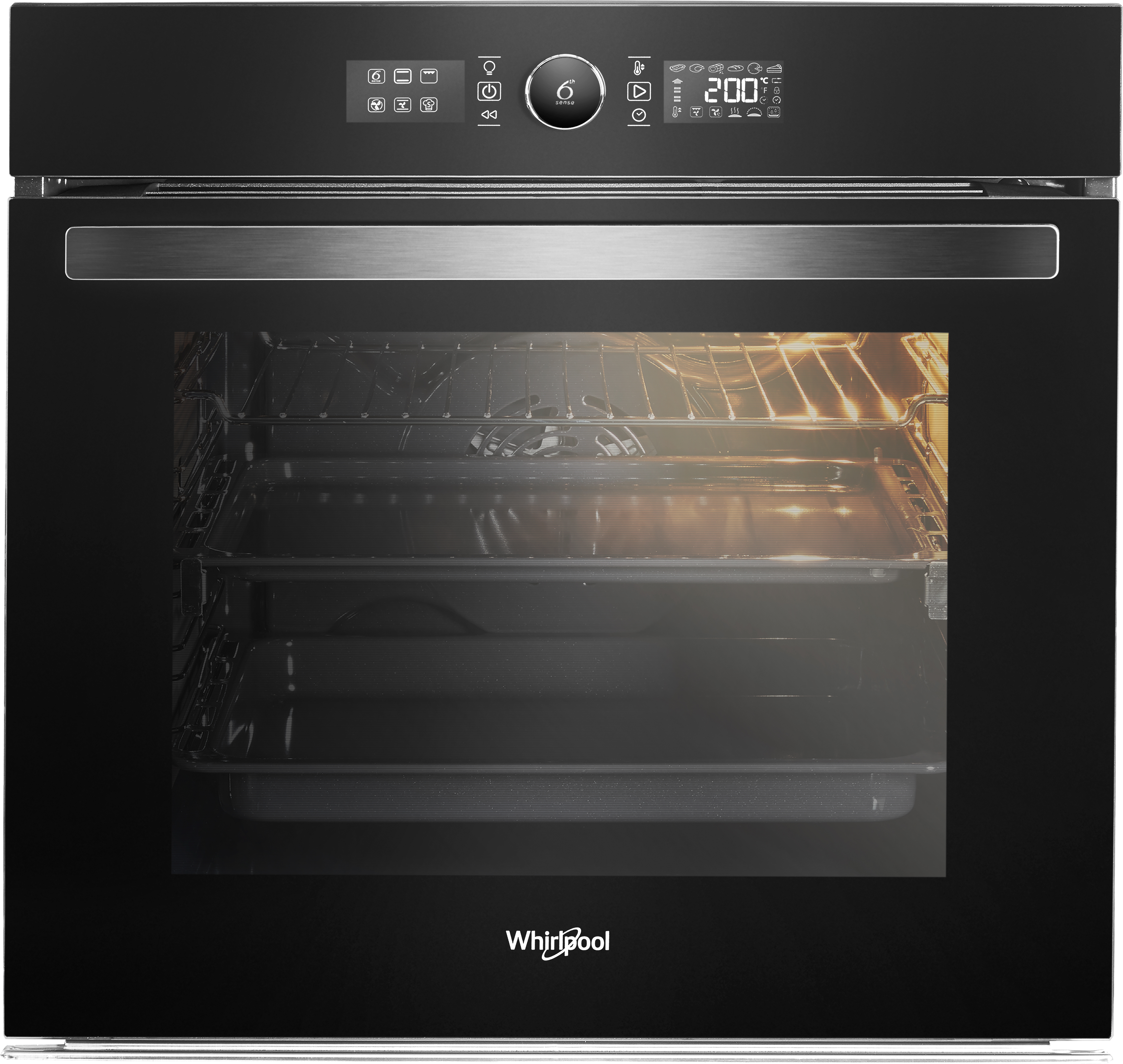 Whirlpool Absolute AKZ96230NB Built In Electric Single Oven - Black - A+ Rated, Black