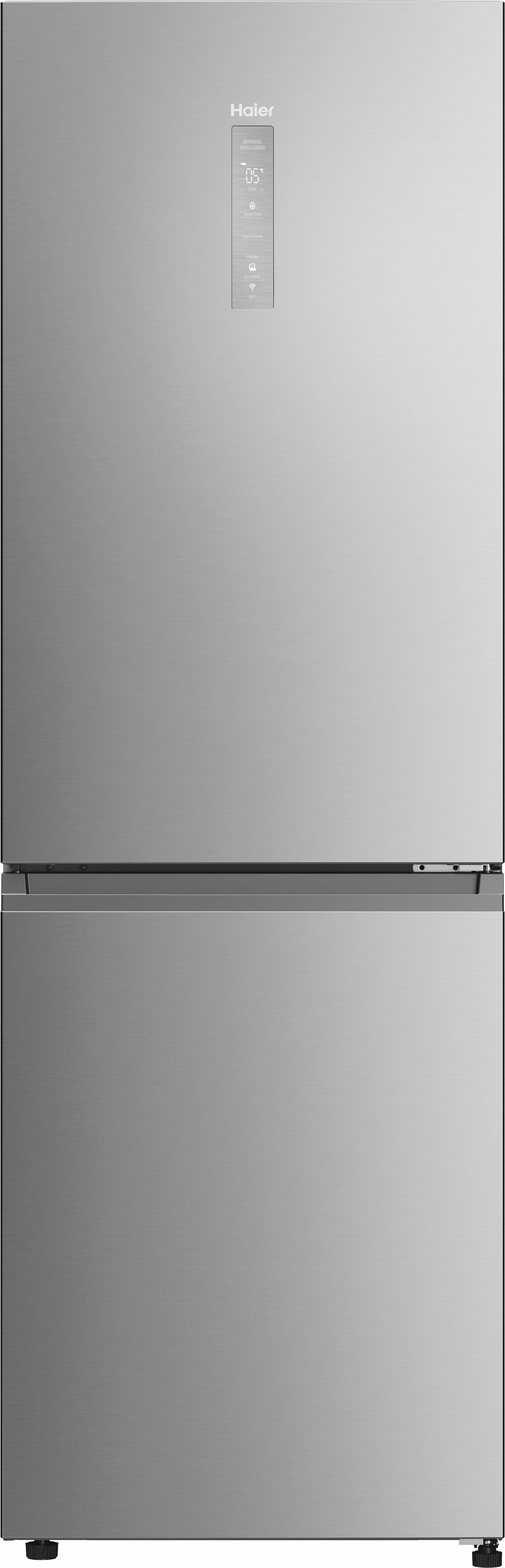 Haier - Fridge Freezer - HDPW3618DNPK - 185cm - Silver - No Frost