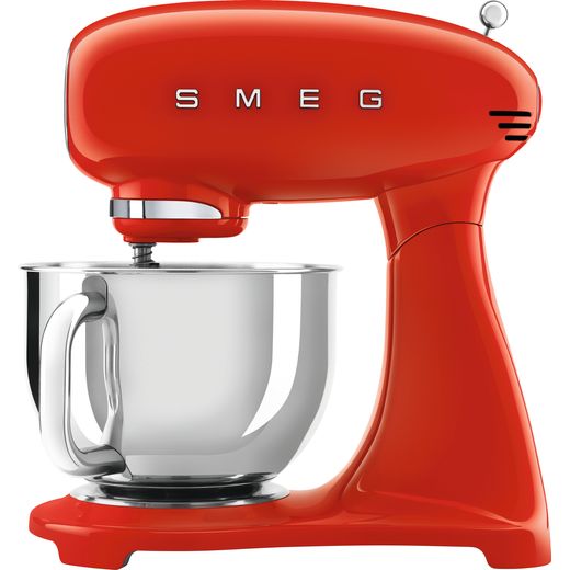 Smeg 50's Retro SMF03RDUK Stand Mixer with 4.8 Litre Bowl - Red