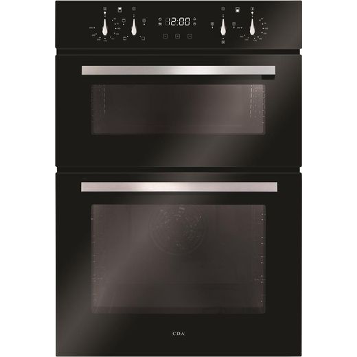 CDA DC941BL Built In Electric Double Oven - Black - A/A Rated