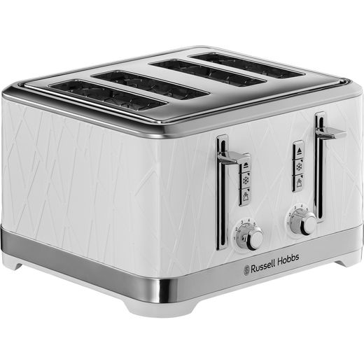 Russell Hobbs Structure 28100 4 Slice Toaster - White