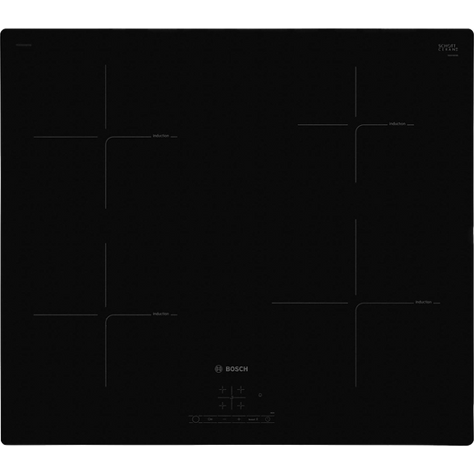 Bosch Serie 4 PUE611BF1B Built In Induction Hob - Black