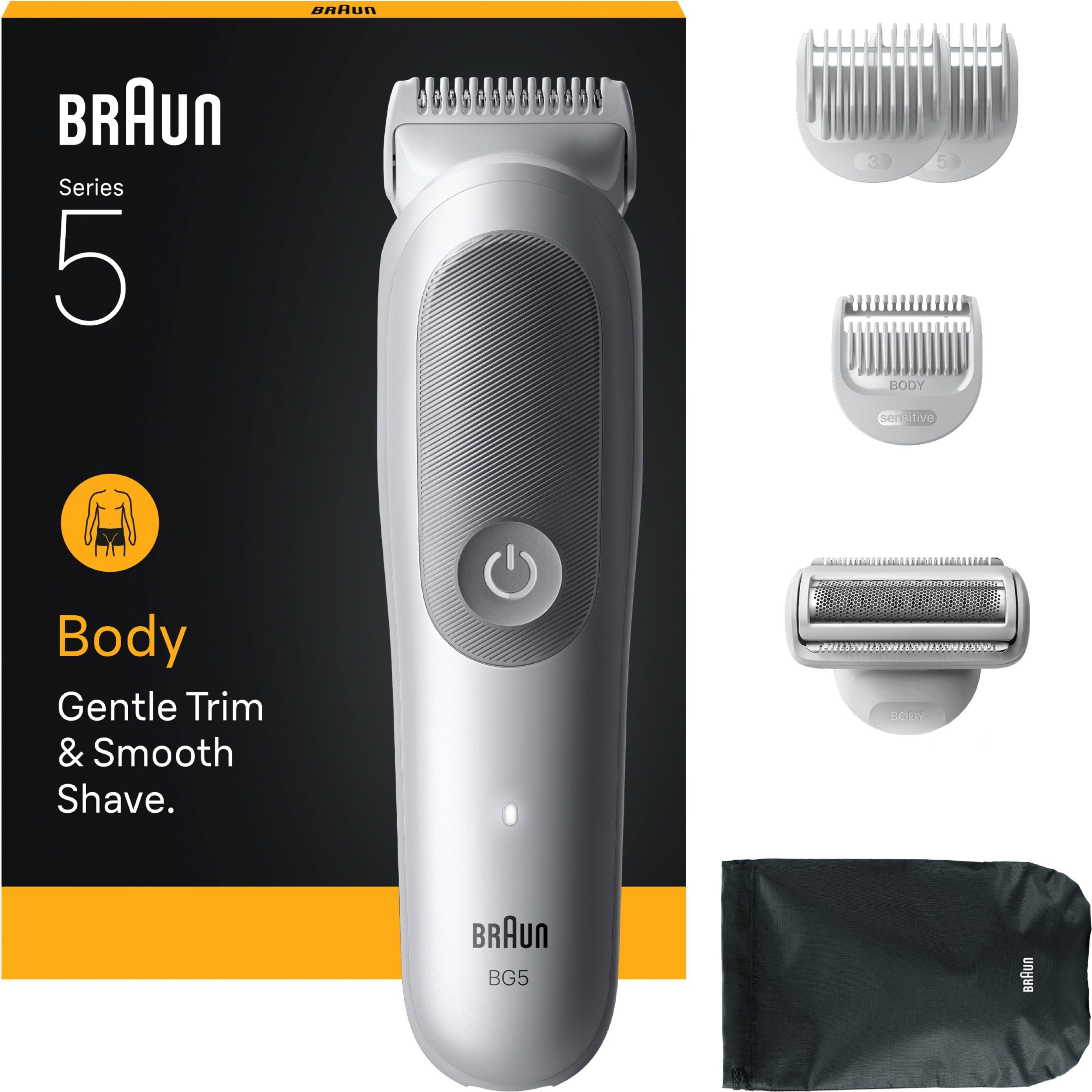 Braun Series 5 Body Groomer - Grey - BG5550