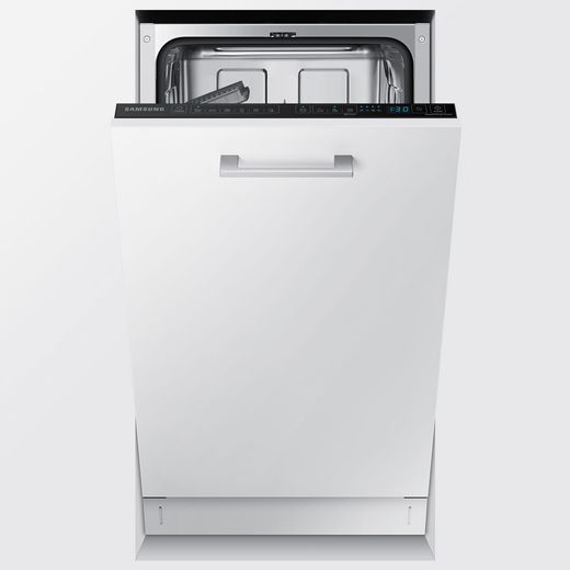 Samsung DW50R4040BB Fully Integrated Slimline Dishwasher - Black Control Panel - F Rated