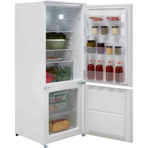 Zanussi ZNLN14FS Integrated 70/30 Fridge Freezer with Sliding Door Fixing Kit - White - F Rated