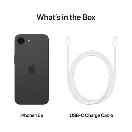 Apple MD1Q4QN/A Mobile Phone Black - Annotation - What's in the box shot