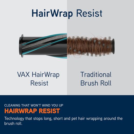 Vax LiftOut Reach Pet-Design CDUP-LORP Upright Vacuum Cleaner - Annotation - hairwrap resist shot