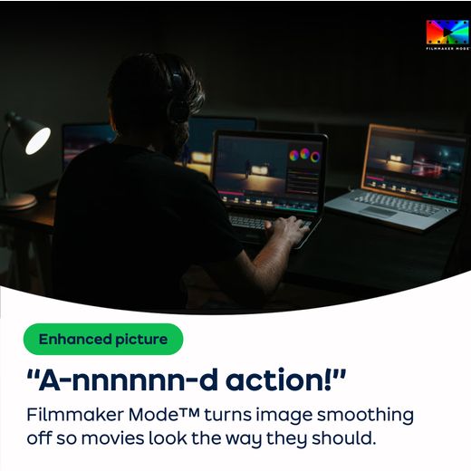 LG UR78 75" 4K Ultra HD Smart TV  - Annotation - Filmmaker-Mode™