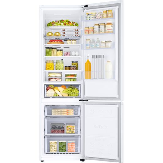 Samsung Frost Free Fridge Freezer - White - Doors open