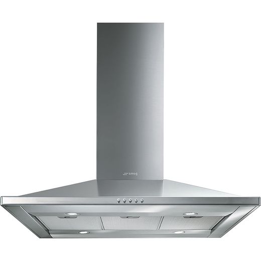 Smeg KI90CE 90 cm Island Cooker Hood - Stainless Steel - B Rated