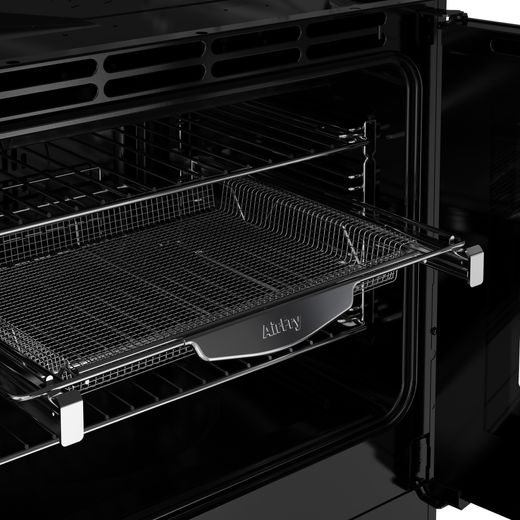 Stoves Richmond 110cm Dual Fuel Range Cooker - Anthracite -Close  up inside shot