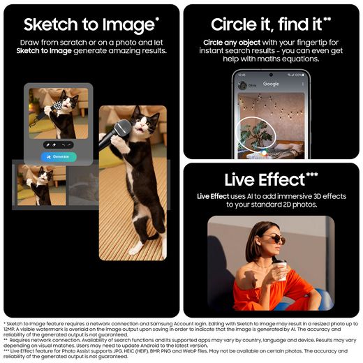 Samsung Galaxy S24 128 GB Smartphone in Onyx Black - Annotation - AI features
