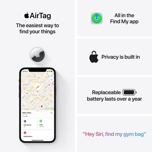 Apple AirTag - 4 Pack