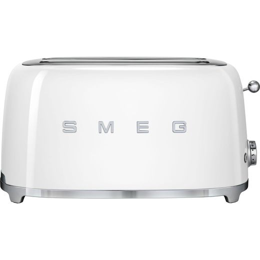 Smeg 50's Retro TSF02WHUK 4 Slice Toaster - White
