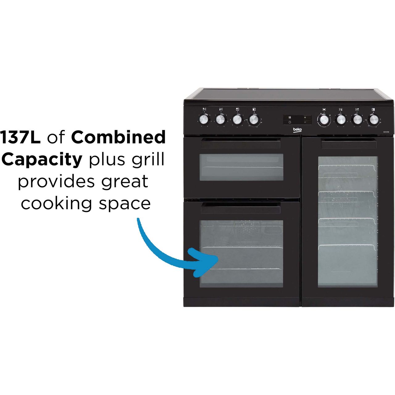 ao beko range cooker