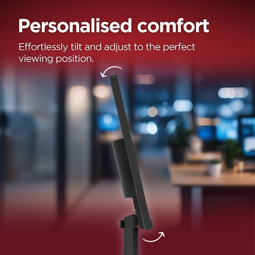 Lenovo L24-4e 23.8" Full HD 100Hz Monitor - Black - Annotation - Personalised comfort