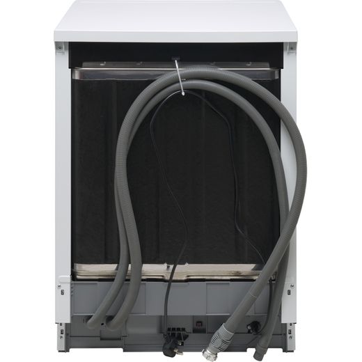 Hisense Standard Dishwasher - White - back shot