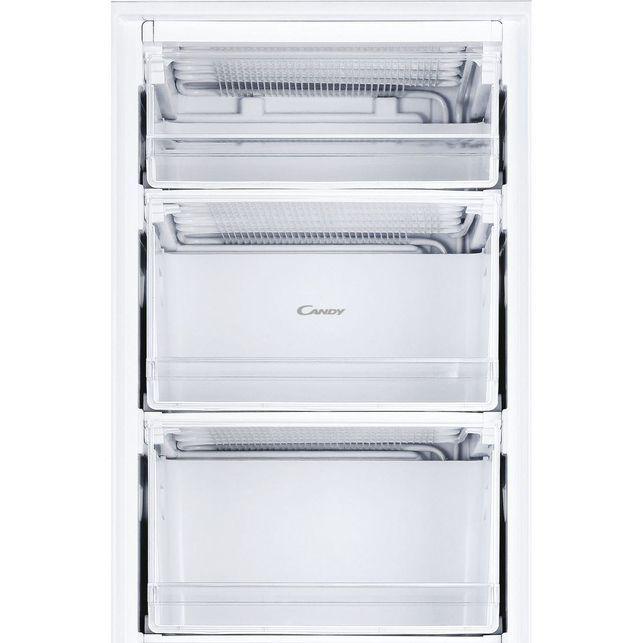 Candy CUS518EWK Integrated 177cm Upright Freezer with Sliding Door