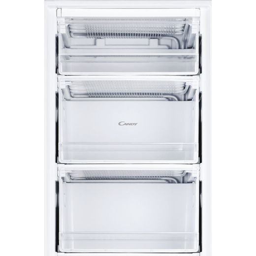 Candy Integrated Upright Freezer - Close up inside  shot