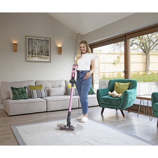 916116_PI - Women using vacuum to clean floor shot