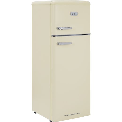 CDA 70/30 Fridge Freezer - Cream - Right perspective shot