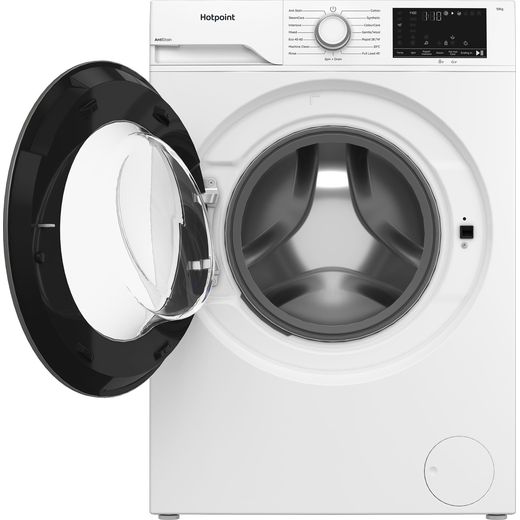 Hotpoint Anti-Stain H 101 ANTI STAIN UK Washing Machine with 1400 rpm - White - Door open