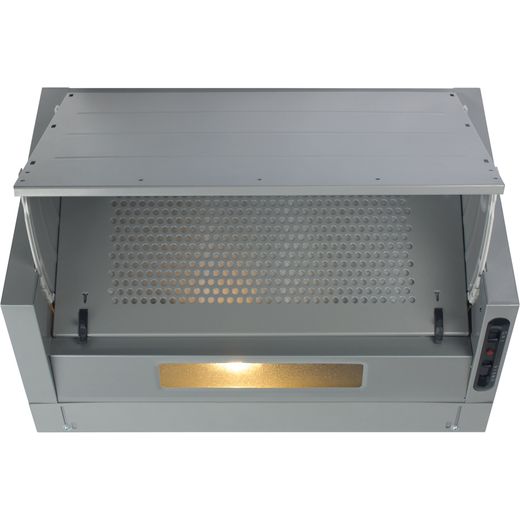CDA EIN60SI 60 cm Integrated Cooker Hood - Silver - B Rated