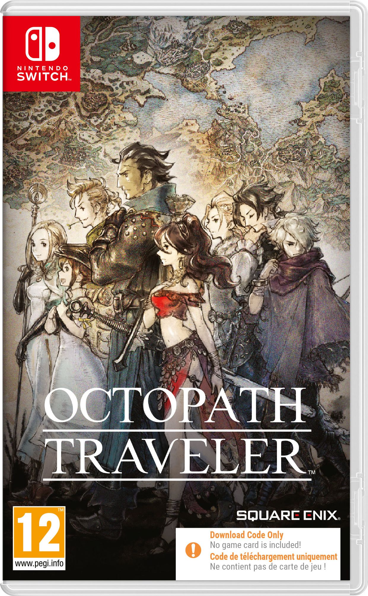 Image of Octopath Traveler (Code In Box) for Nintendo Switch, White