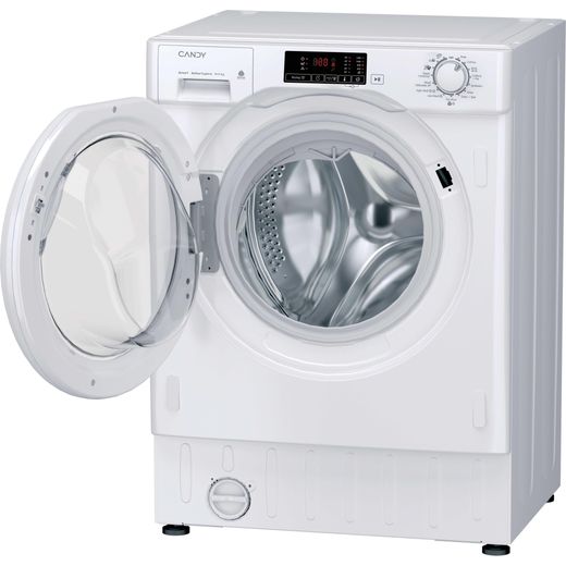 Candy Smart Integrated 8Kg / 5Kg Washer Dryer - White - Door open