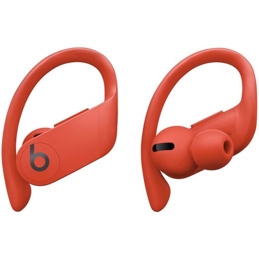 Beats Powerbeats Pro In-Ear Water Resistant Wireless Bluetooth Sports Headphones - Lava / Red