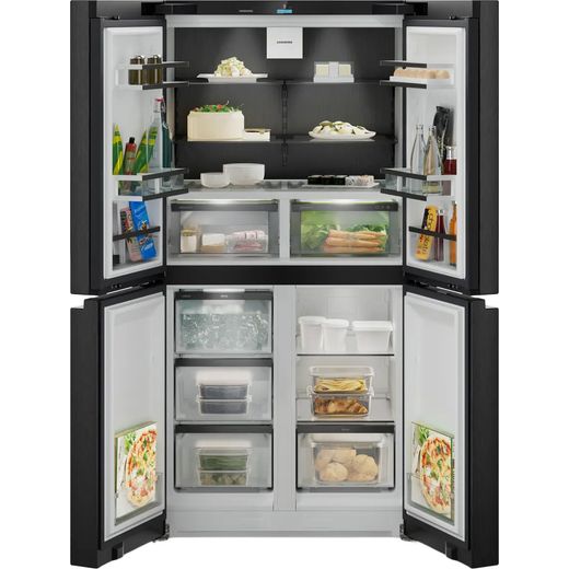 Liebherr Integrated American Fridge Freezer - Doors open
