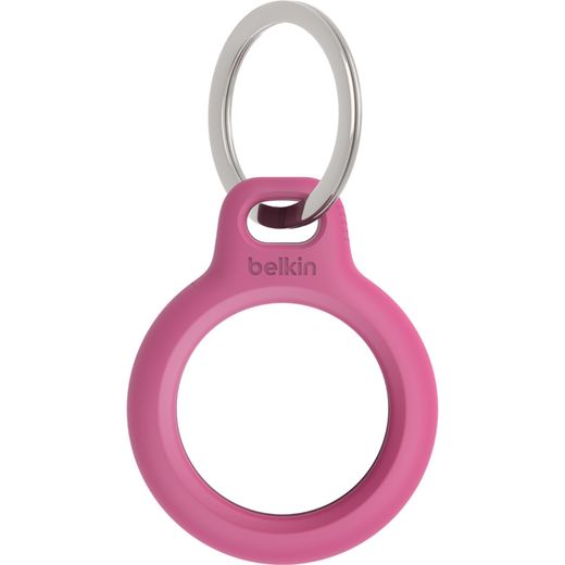 Belkin Secure Holder with Key Ring for AirTag - Pink