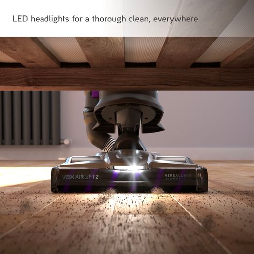 Vax Air Lift 2 Pet Plus CDUP-PLXP Upright Vacuum Cleaner - Annotation - LED headlights