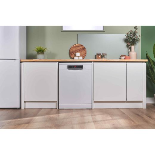 Bosch Series 2 Standard Dishwasher - White - Dishwasher in kitchen