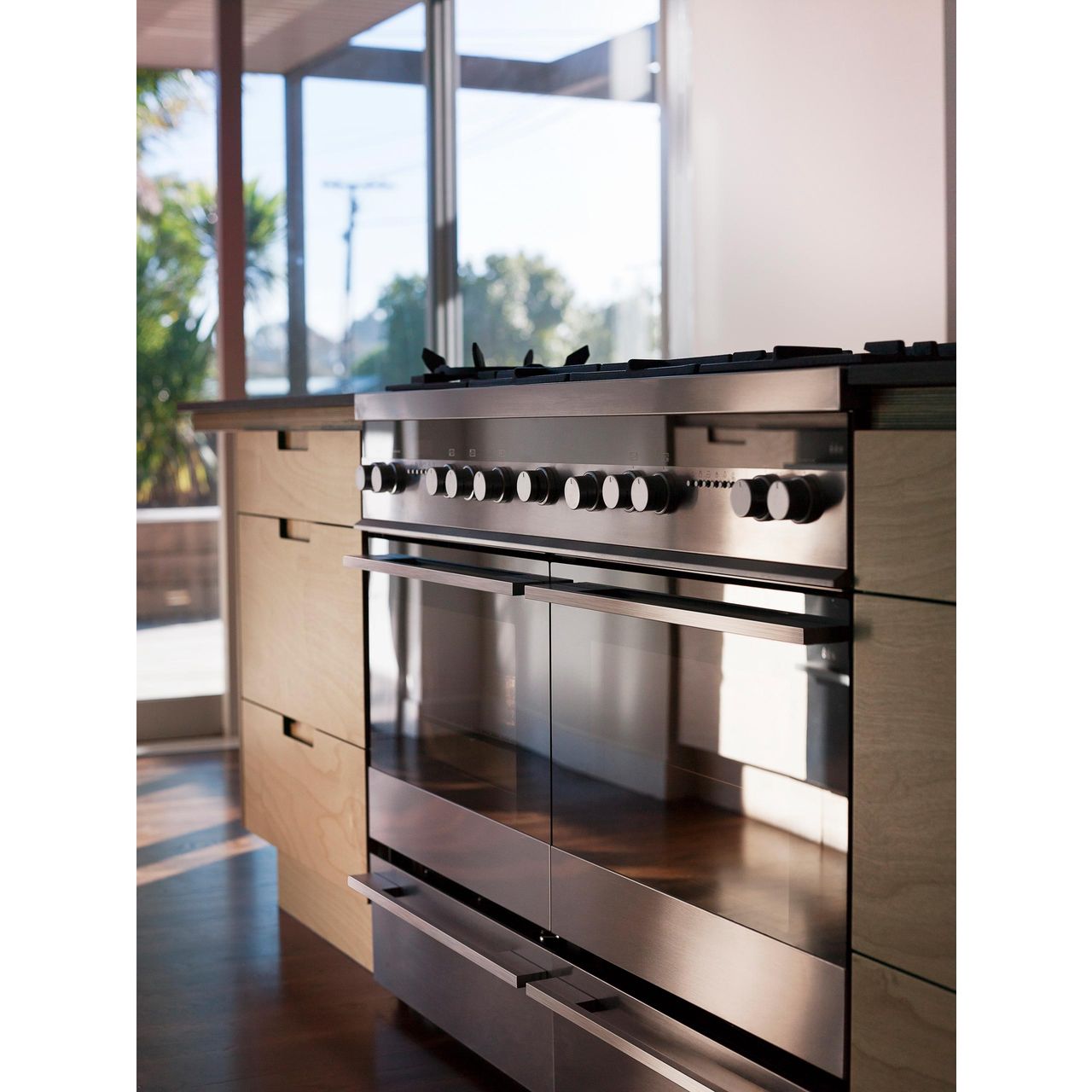 fisher and paykel dual fuel range cooker