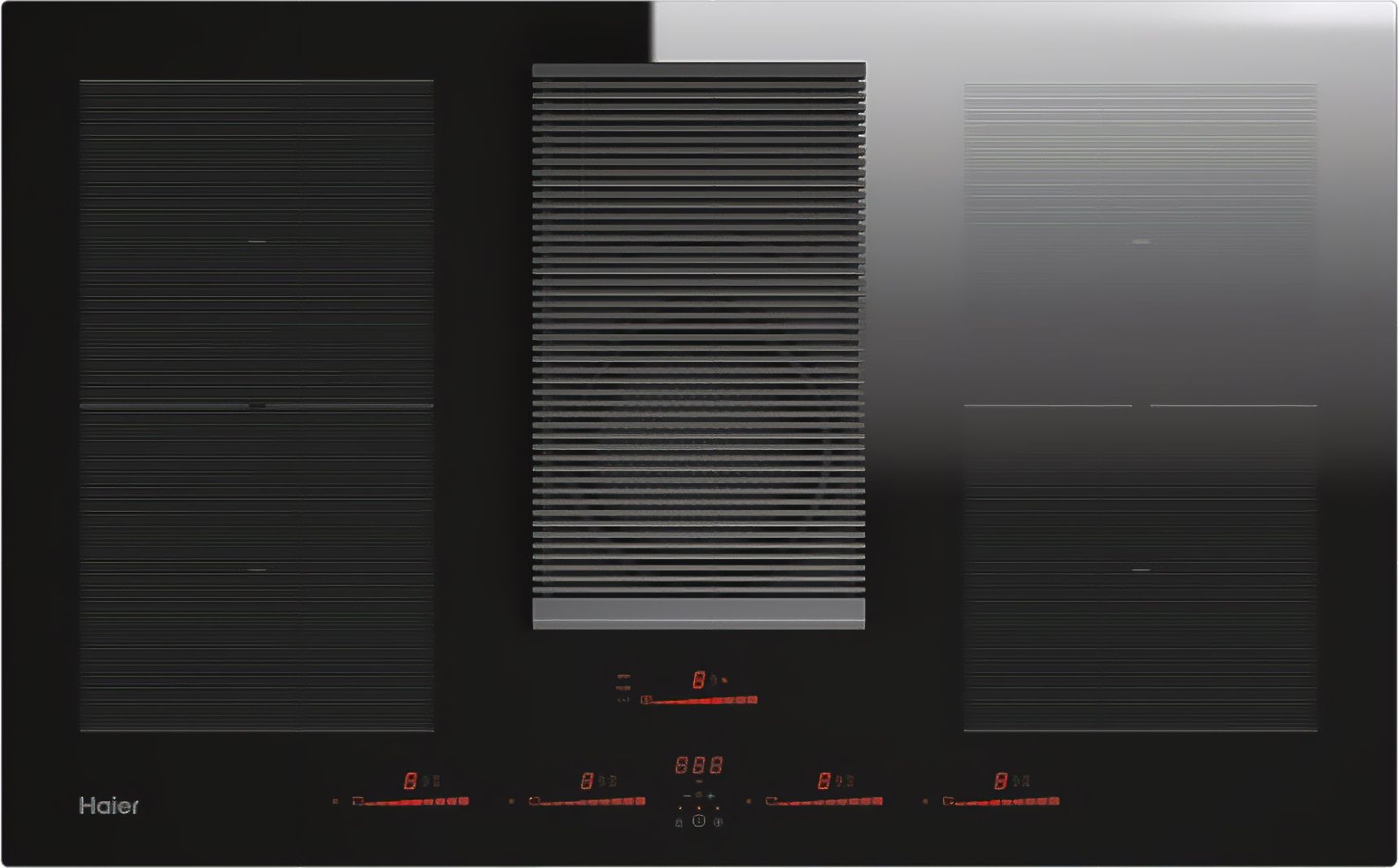 Haier 83cm Induction Hob - Black - 4 Zone - Built-in