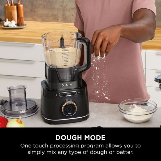 Ninja Detect Power Blender Pro TB301UK 2.1 Litre Blender - Black - Annotation - Dough mode shot