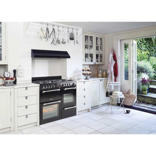 Leisure Cookmaster CK110F232K 110cm Dual Fuel Range Cooker - Black
