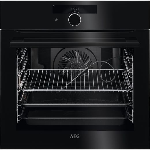 AEG BPK948330B Built In Electric Single Oven - Black - A+ Rated