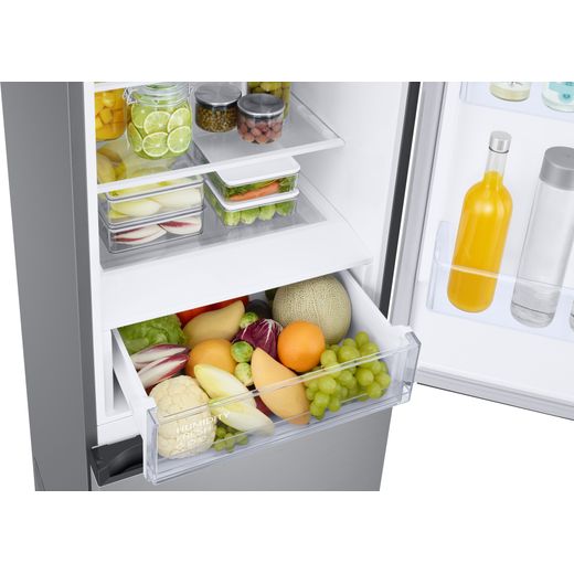 Samsung 70/30 Total No Frost Fridge Freezer - Silver - Close up drawer shot