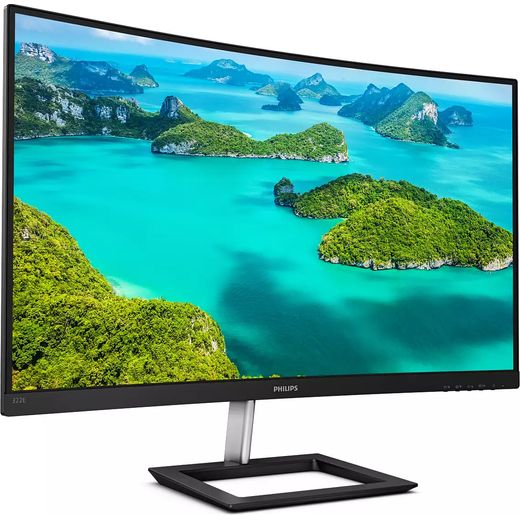 Philips 31.5" Full HD 75Hz Curved Monitor with FreeSync™ - Black - Right perspective shot