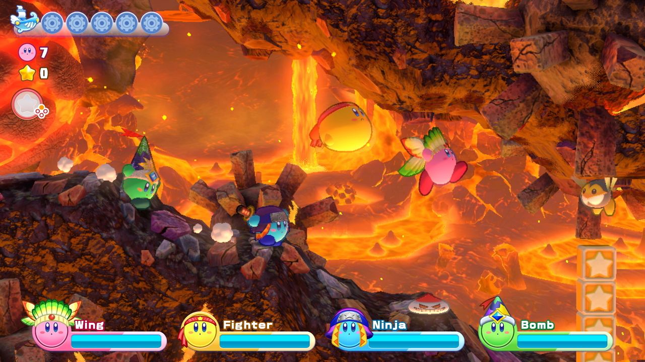 Kirby Star Allies Nintendo Switch Game Case Platformer Family Multiplayer  Kirbys