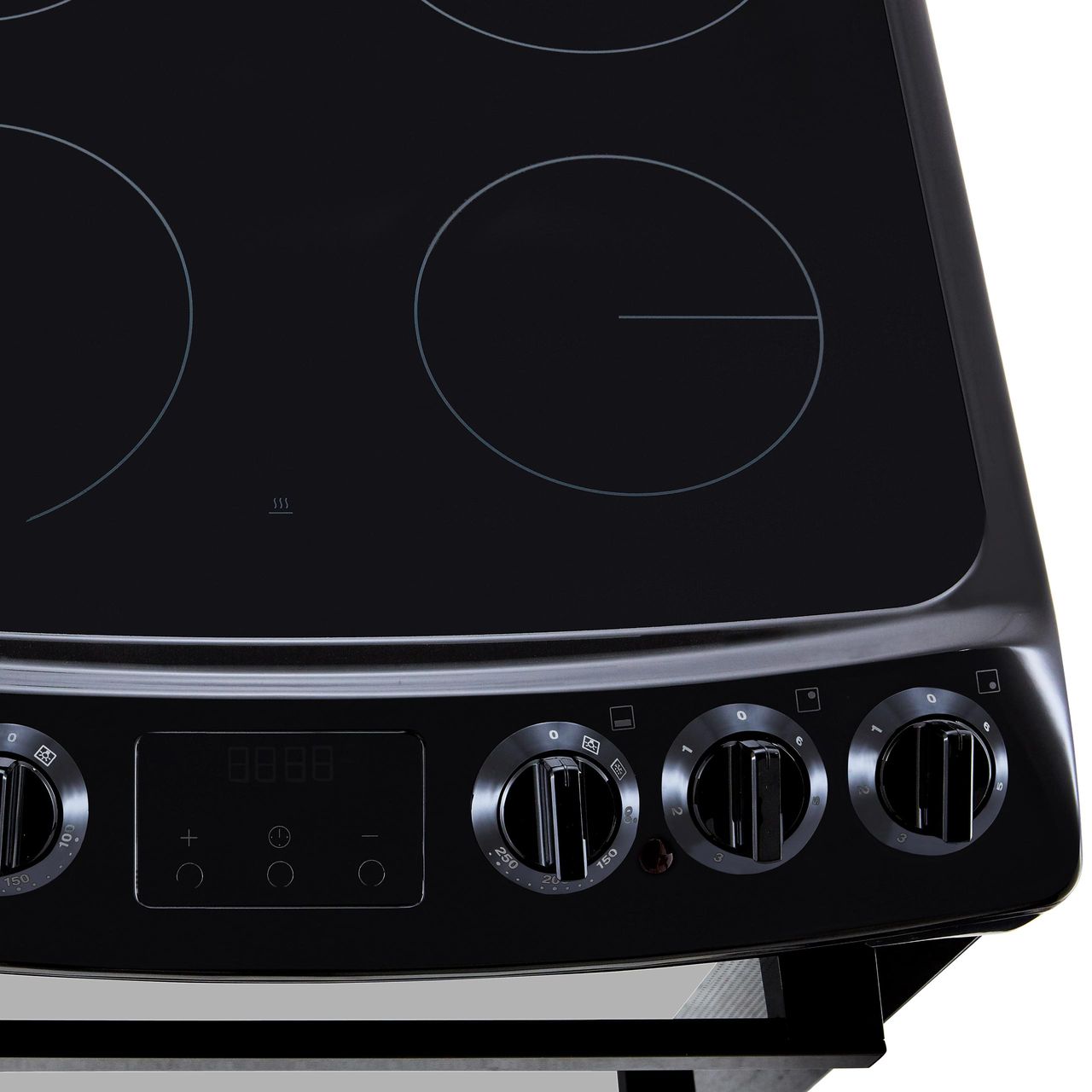 55cm electric cooker with induction hob