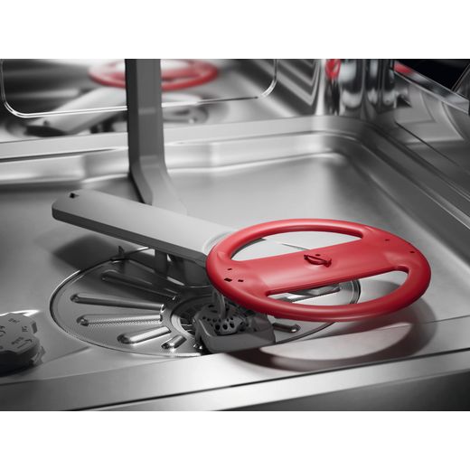 AEG 6000 Series Integrated Standard Dishwasher - Stainless Steel - close up wash blades shot