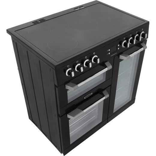Leisure Cuisinemaster CS90C530K 90cm Electric Range Cooker with Ceramic Hob - Black