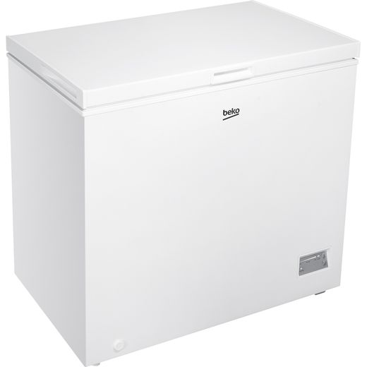 Beko Chest Freezer - White - Right perpsective shot