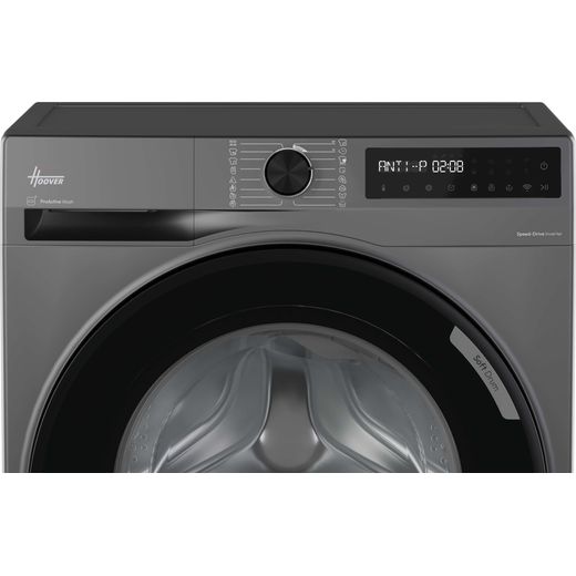 Hoover HBR 49SBL8-80 31020878 Washing Machine with 1400 rpm - Graphite - Control panel